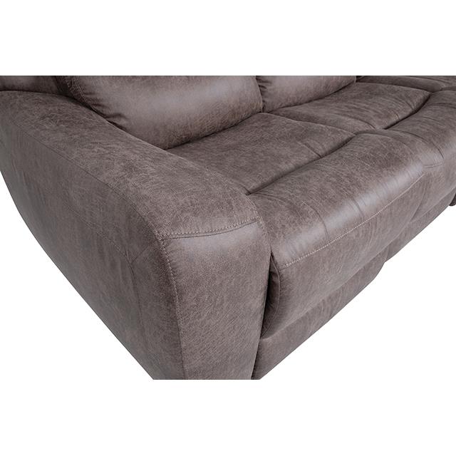 Furniture of America Demetrius CM9931BR-LV-PM-PK Power Loveseat IMAGE 4