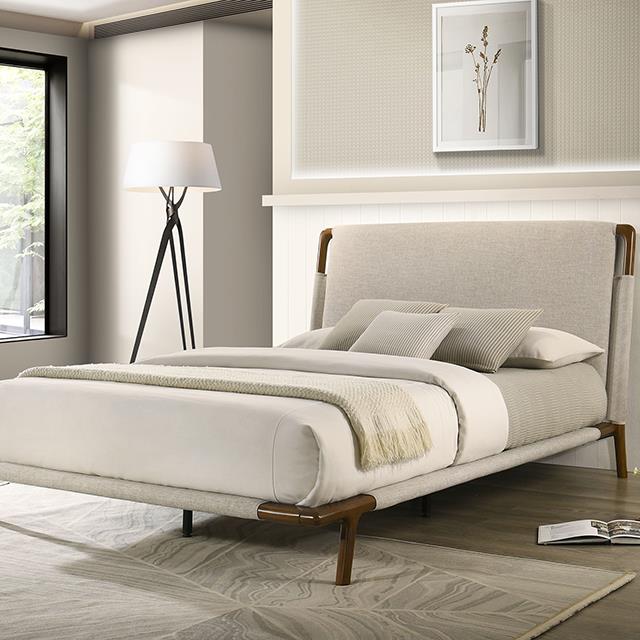 Furniture of America Didcot FM72025BG-Q-BED Queen Bed IMAGE 1