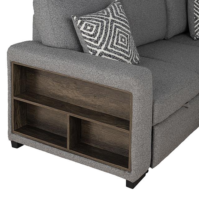 Furniture of America Chatham FM64005GY-SECT-R Sectional IMAGE 7
