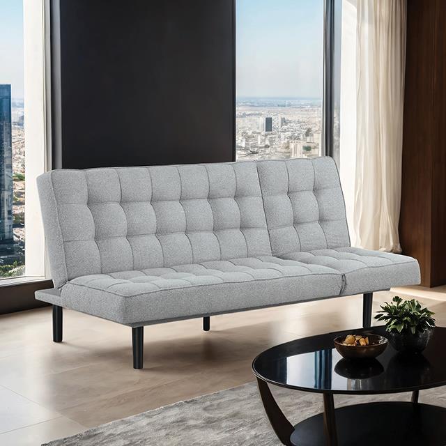 Furniture of America Naperville FM2802LG Futon Sofa IMAGE 1