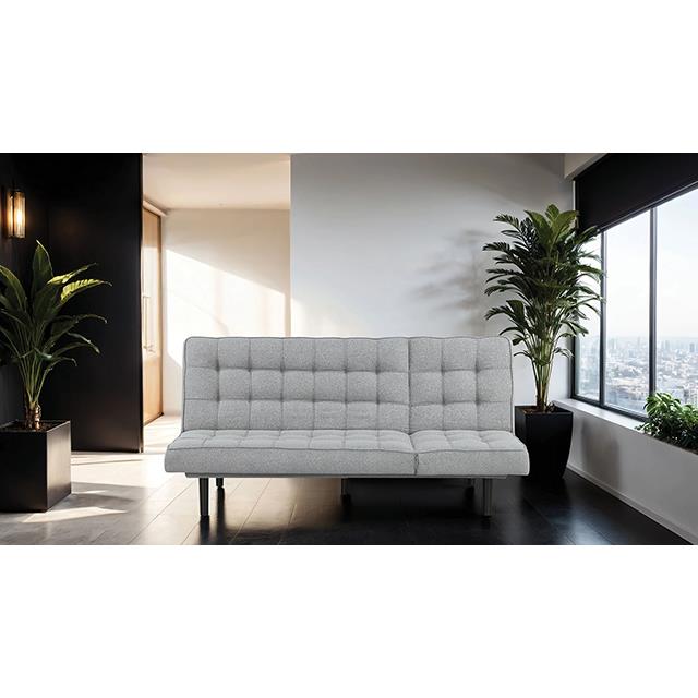 Furniture of America Naperville FM2802LG Futon Sofa IMAGE 2