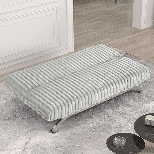 Furniture of America Villeneuve FM2906LG Futon Sofa Bed IMAGE 2