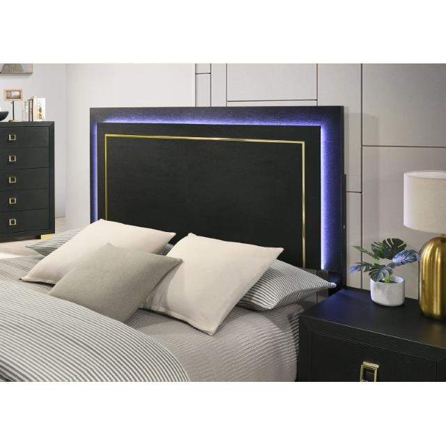 Furniture of America Latimer FM7270BK-T-BED Twin Bed IMAGE 4