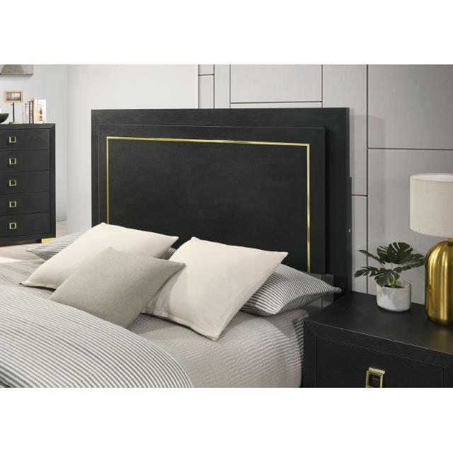 Furniture of America Latimer FM7270BK-T-BED Twin Bed IMAGE 5
