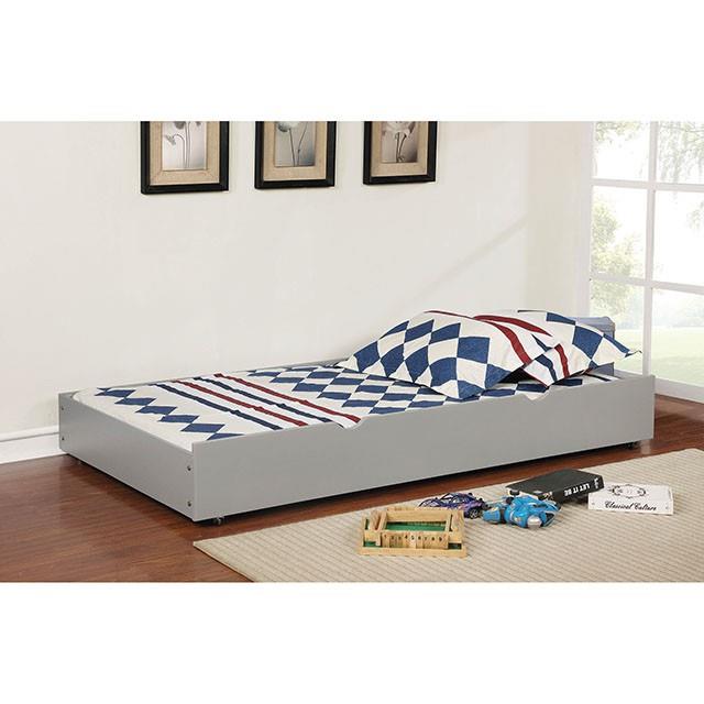 Furniture of America Grano FM-TR453-GY Trundle IMAGE 1