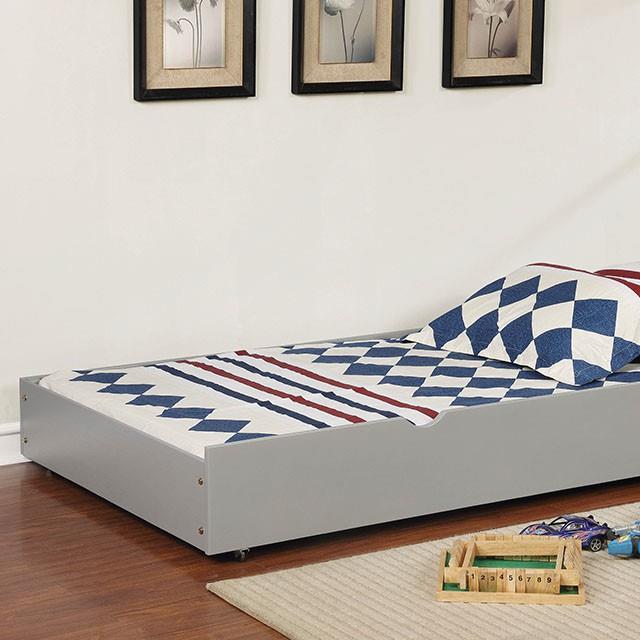 Furniture of America Grano FM-TR453-GY Trundle IMAGE 3