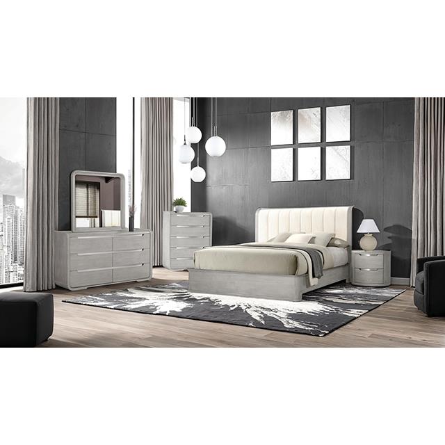 Furniture of America Osterley FM71500LG-Q-BED Queen Bed IMAGE 2