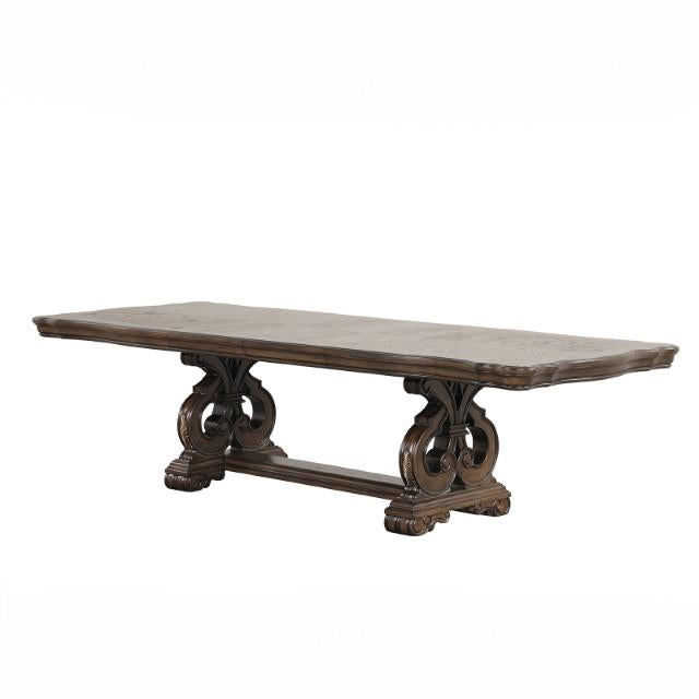 Furniture of America Leovanni FM31003DB-T-TABLE Dining Table IMAGE 1