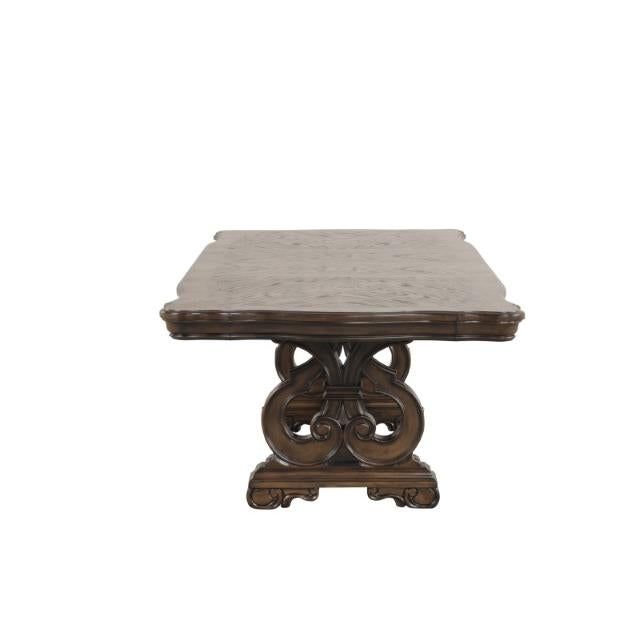 Furniture of America Leovanni FM31003DB-T-TABLE Dining Table IMAGE 3