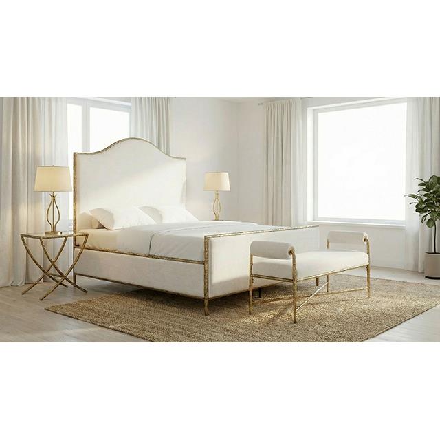 Furniture of America Vilna FM-AC8032GD-ST-3A Side Table IMAGE 2