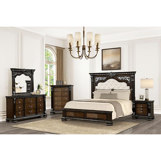Furniture of America Promenade FM70002DB-Q-BED Queen Bed IMAGE 2