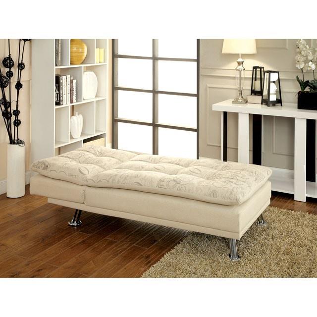 Furniture of America Hauser CM2677WT-CE Chaise IMAGE 2