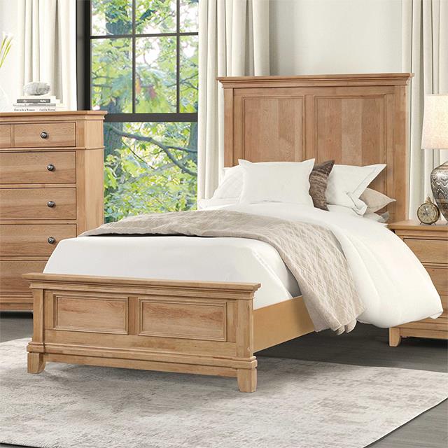 Furniture of America McHenry FM7706NT-T-BED Twin Bed IMAGE 1