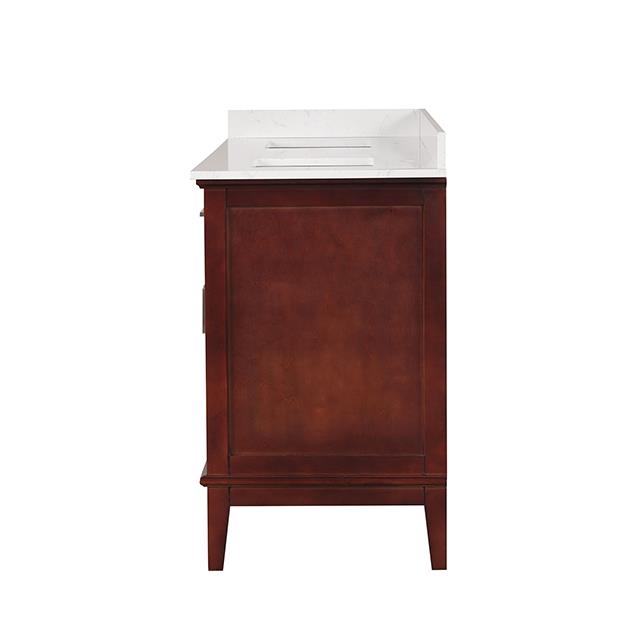 Furniture of America Almeria TM-CT005WH-72+07CH Vanity Set IMAGE 3