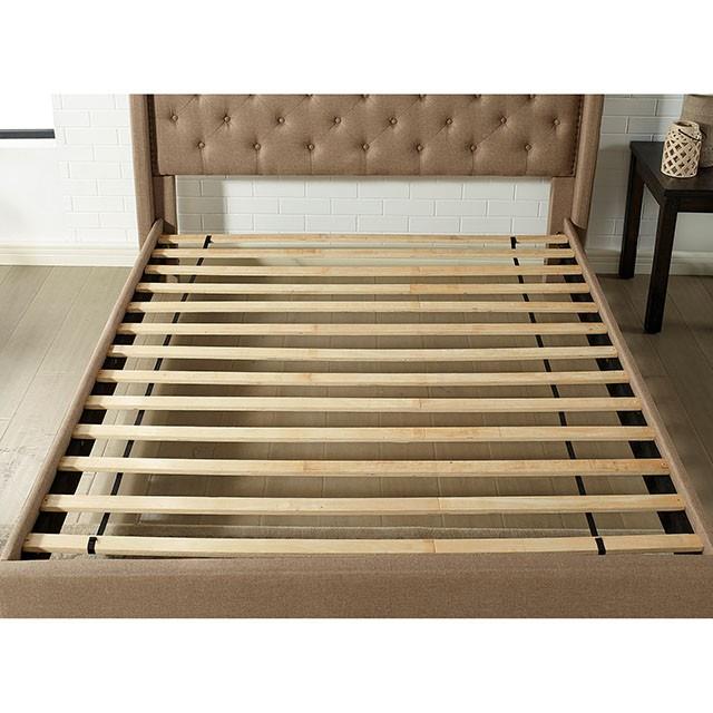 Furniture of America Carly FM7160BR-CK-BED Calfornia King Bed IMAGE 5