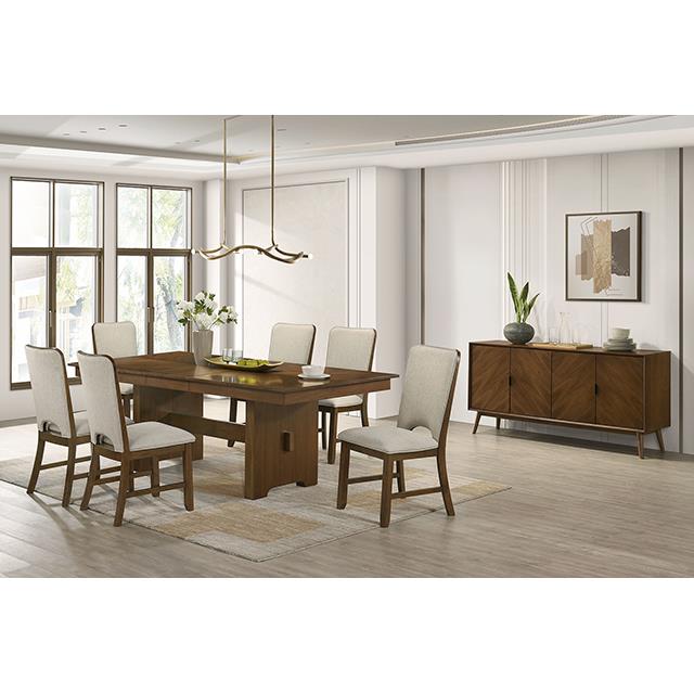 Furniture of America Horsholm FM32004WN-SC-2PK Set Of 2 Side Chair IMAGE 2