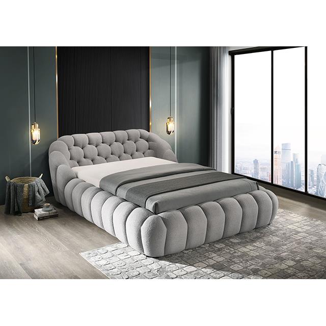 Furniture of America Newquay FM7260GY-Q-BED Queen Bed IMAGE 3