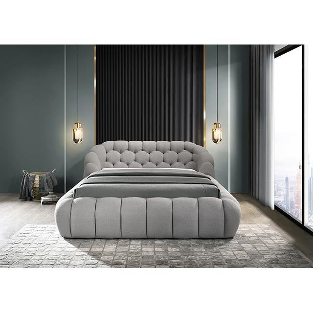 Furniture of America Newquay FM7260GY-Q-BED Queen Bed IMAGE 4