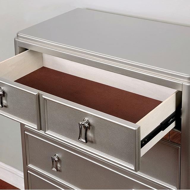 Furniture of America Avior CM7170SV-N Night Stand IMAGE 2