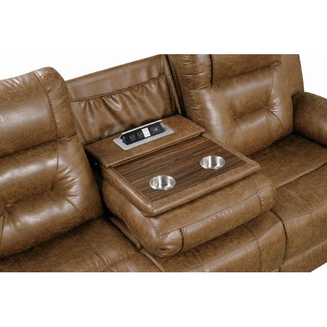 Furniture of America Ezekius FM6011BR-SF-M Sofa IMAGE 3