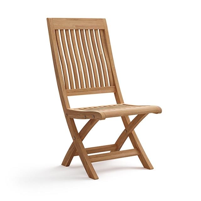Furniture of America Nusa GM-2038 Folding Armless Chair IMAGE 1