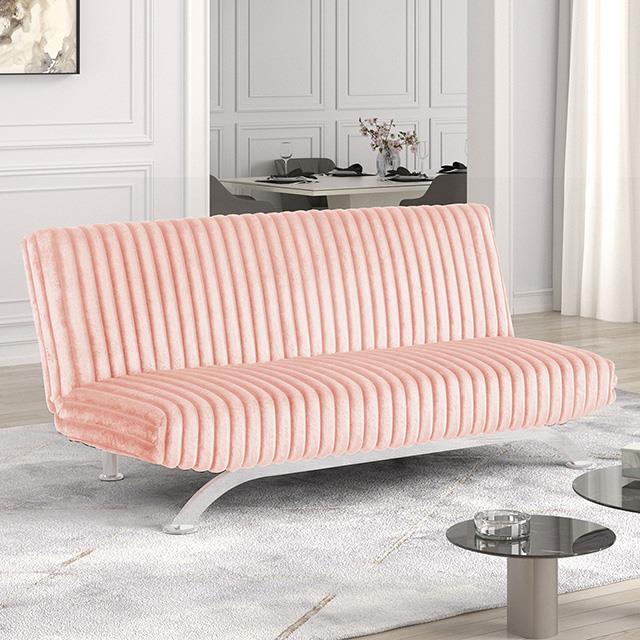 Furniture of America Villeneuve FM2906PK Futon Sofa Bed IMAGE 1