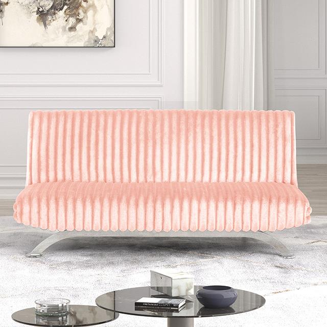 Furniture of America Villeneuve FM2906PK Futon Sofa Bed IMAGE 3