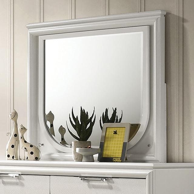 Furniture of America Lareina FM72081WH-M Mirror IMAGE 1