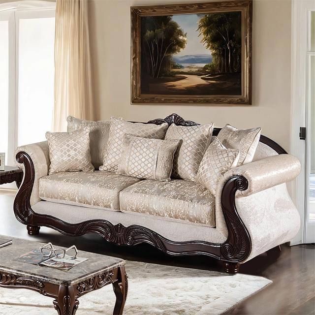 Furniture of America Huelva SM6452-SF Sofa IMAGE 1