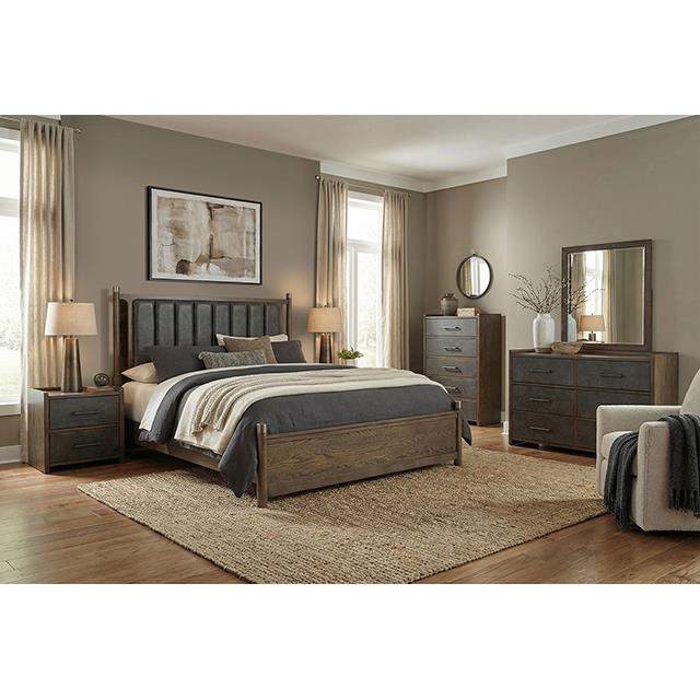 Furniture of America Newent FM74009DW-N Nightstand IMAGE 2
