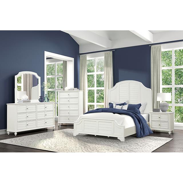Furniture of America Whitehaven FM7708WH-N Nightstand IMAGE 2