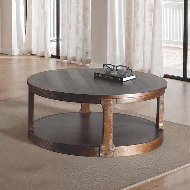 Furniture of America Hickory FM44011ES-C Coffee Table IMAGE 1