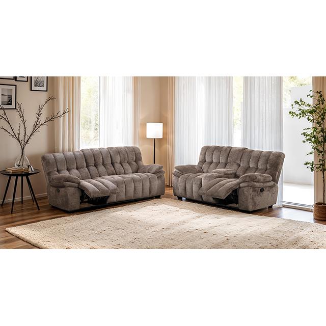 Furniture of America Hieronymus FM64001DB-SF-M Manual Sofa IMAGE 2