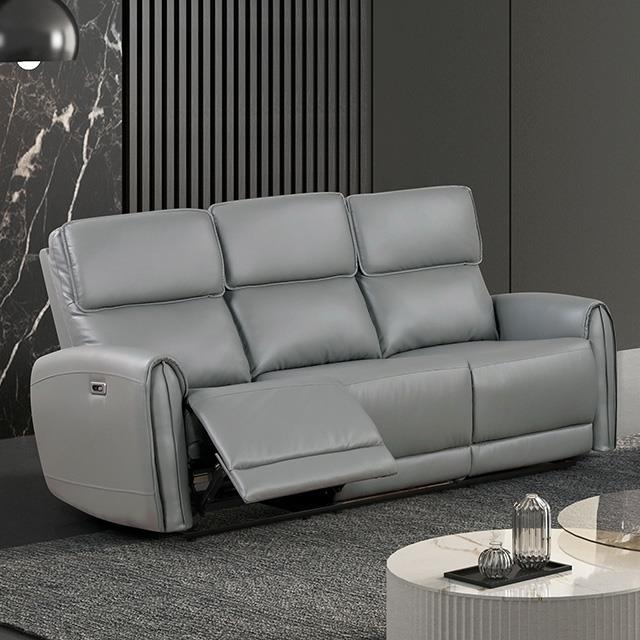 Furniture of America Schlieren FM6012GY-SF-PM Power Sofa IMAGE 1