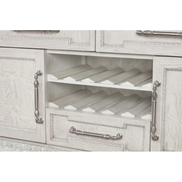 Furniture of America Stella Mia FM31000WH-SV Sideboard IMAGE 7