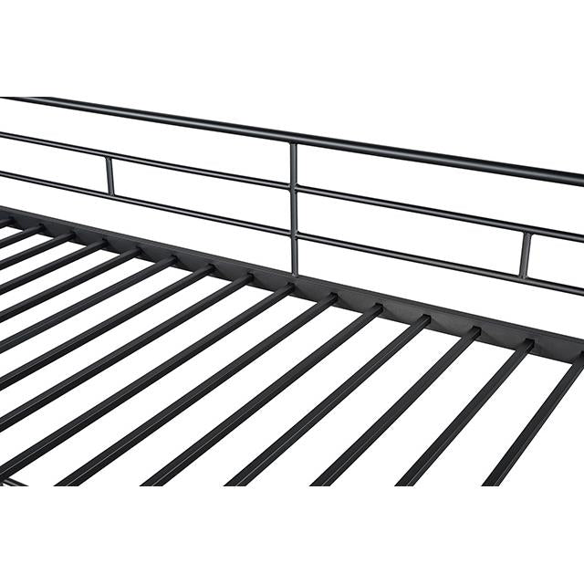 Furniture of America Myles FM-BK910BK-T Twin Loft Bed IMAGE 2