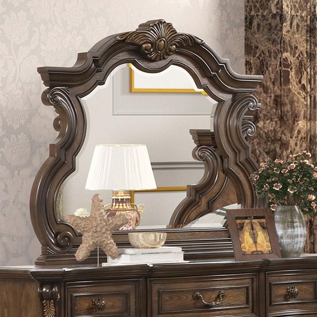 Furniture of America Leovanni FM70003DB-M Mirror IMAGE 1
