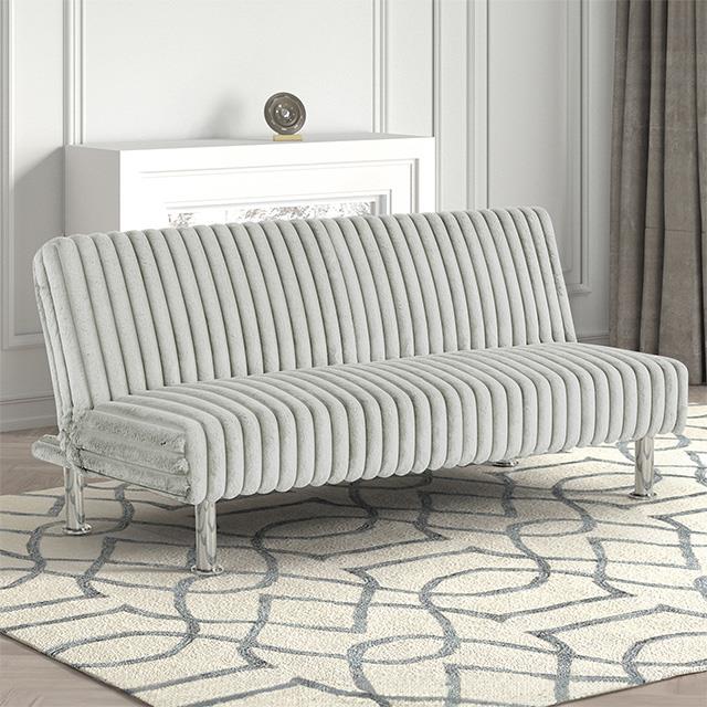 Furniture of America Hinwil FM2903LG Futon Sofa Bed IMAGE 1
