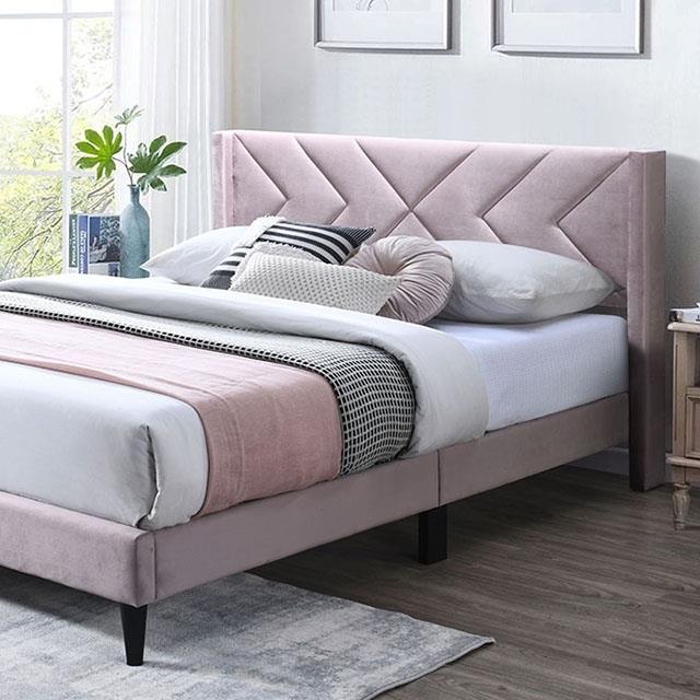 Furniture of America Cherry TM7101RD-Q Queen Bed IMAGE 1