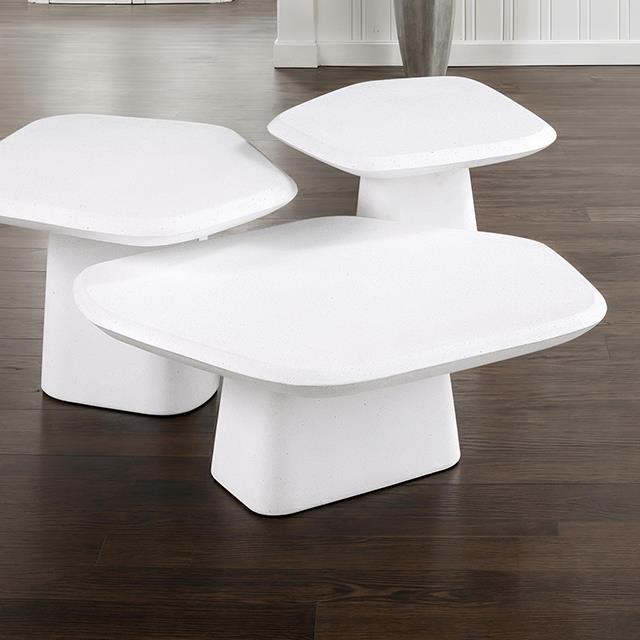 Furniture of America Amico FM47015WH-28-C-PK Coffee Table IMAGE 1