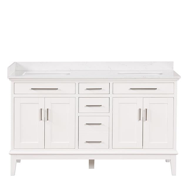 Furniture of America Rimini TM-CT004WH-60+04WH Vanity Set IMAGE 10