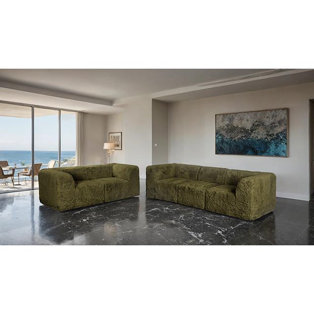 Furniture of America Nappi FM62102GR-SF-PK Sofa IMAGE 2