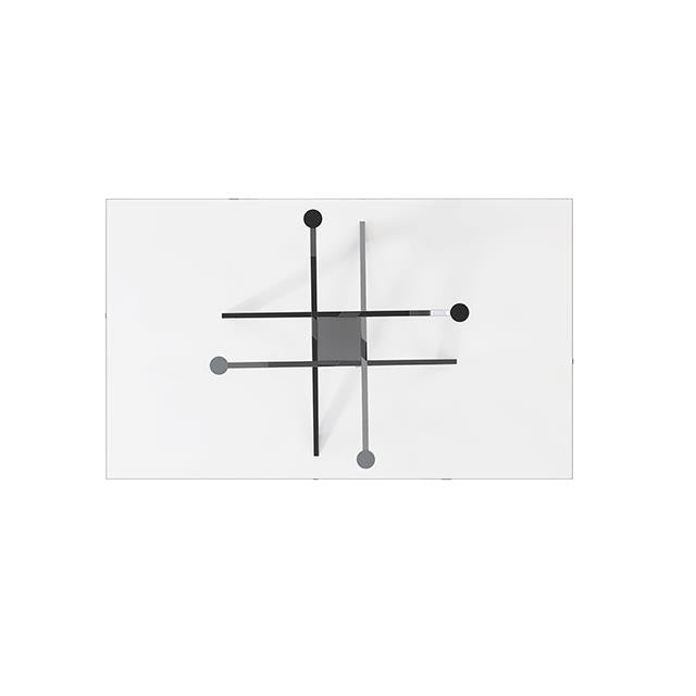 Furniture of America Silveria FM37001SV-T-TABLE Dining Table IMAGE 2