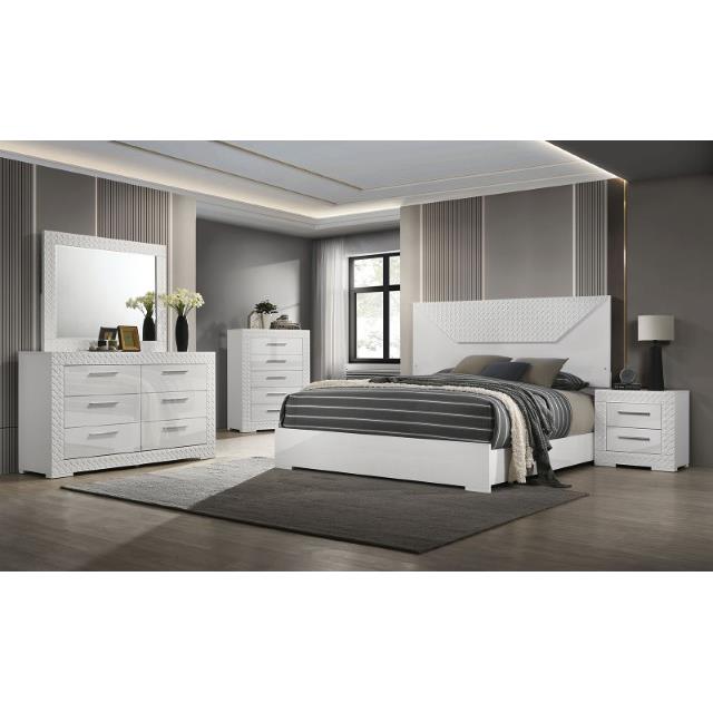 Furniture of America Whitby FM7216WH-EK-BED King Bed IMAGE 3