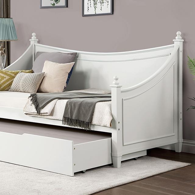 Furniture of America Lycoris CM1477WH-BED Twin Daybed IMAGE 1