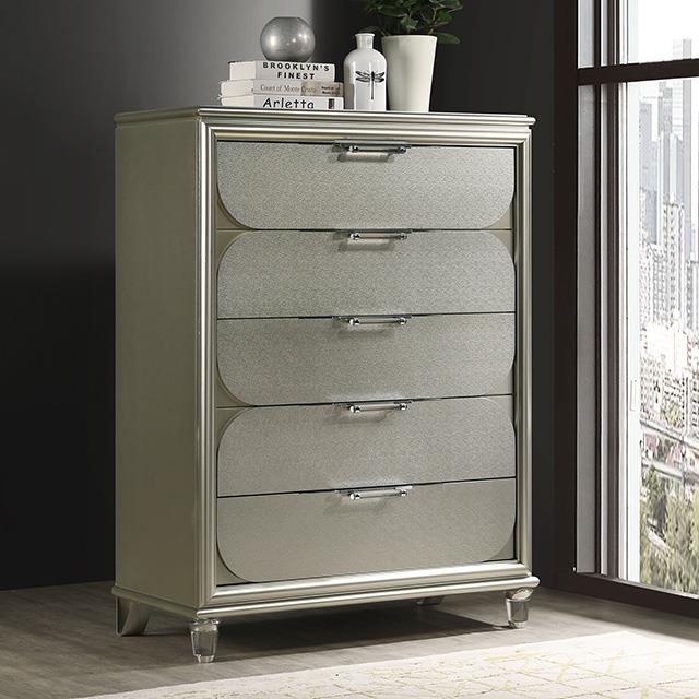 Furniture of America Sheridan FM72080SV-C Chest IMAGE 1
