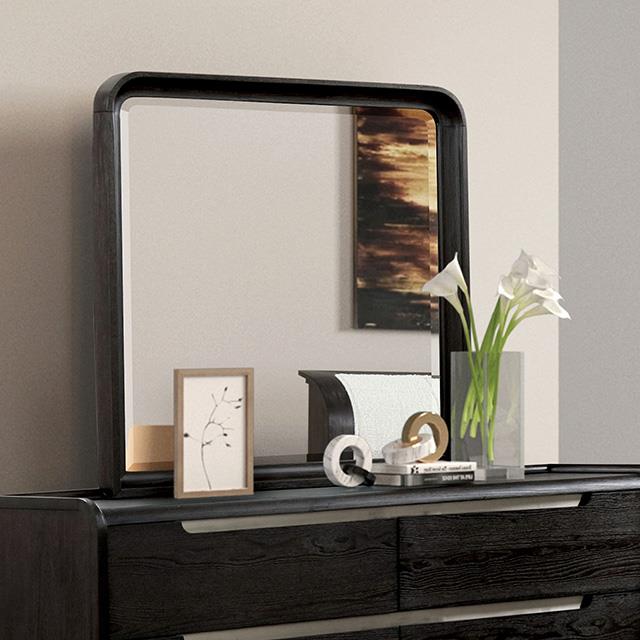 Furniture of America Osterley FM71500BK-M Mirror IMAGE 1