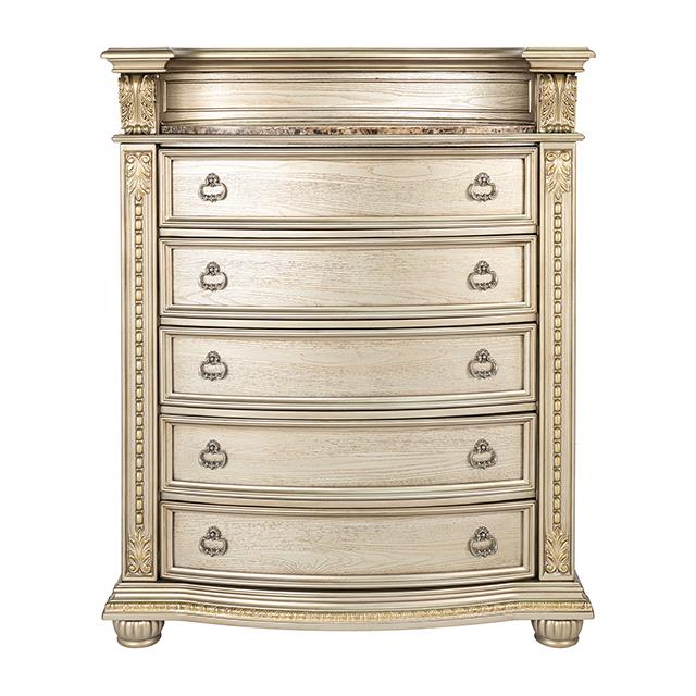 Furniture of America Fromberg FM7670GD-C Chest IMAGE 1