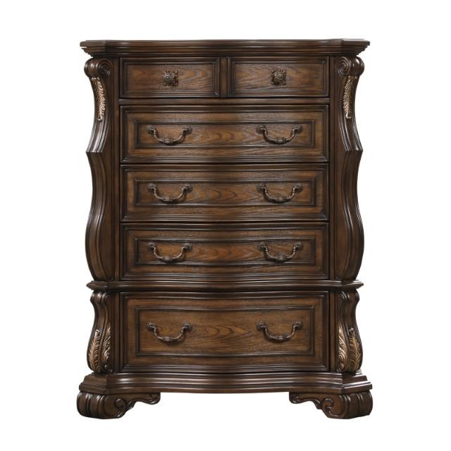 Furniture of America Leovanni FM70003DB-C Chest IMAGE 1