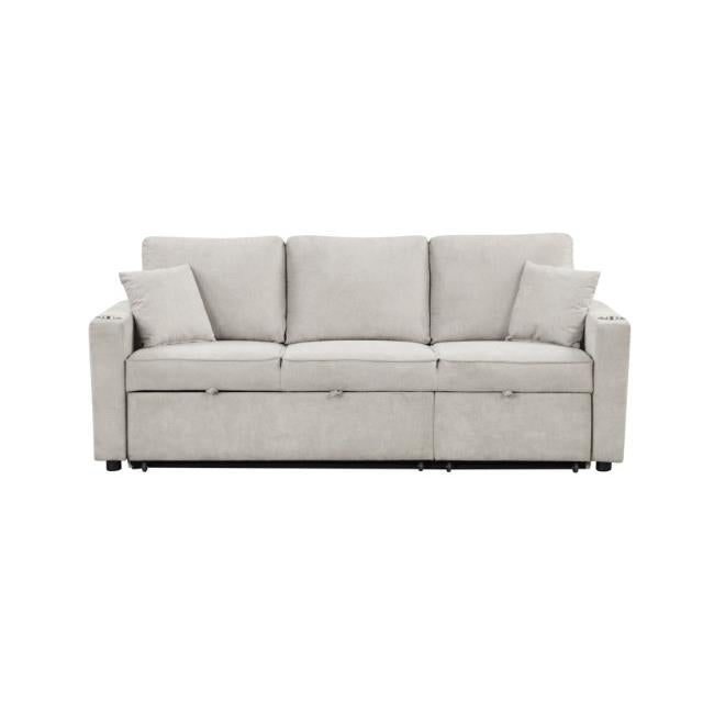 Furniture of America Kendal FM6965BG-SF-PK Sleeper Sofa Sectional IMAGE 8